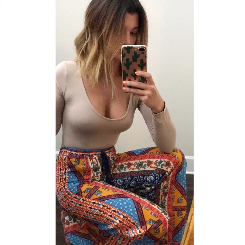 Cream bodysuit